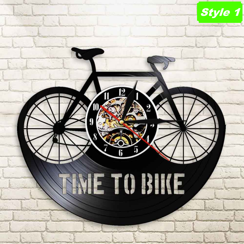 Biker Wall Clock