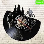 Biker Wall Clock