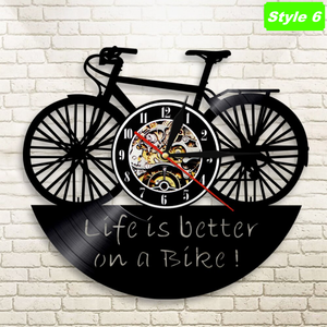 Biker Wall Clock