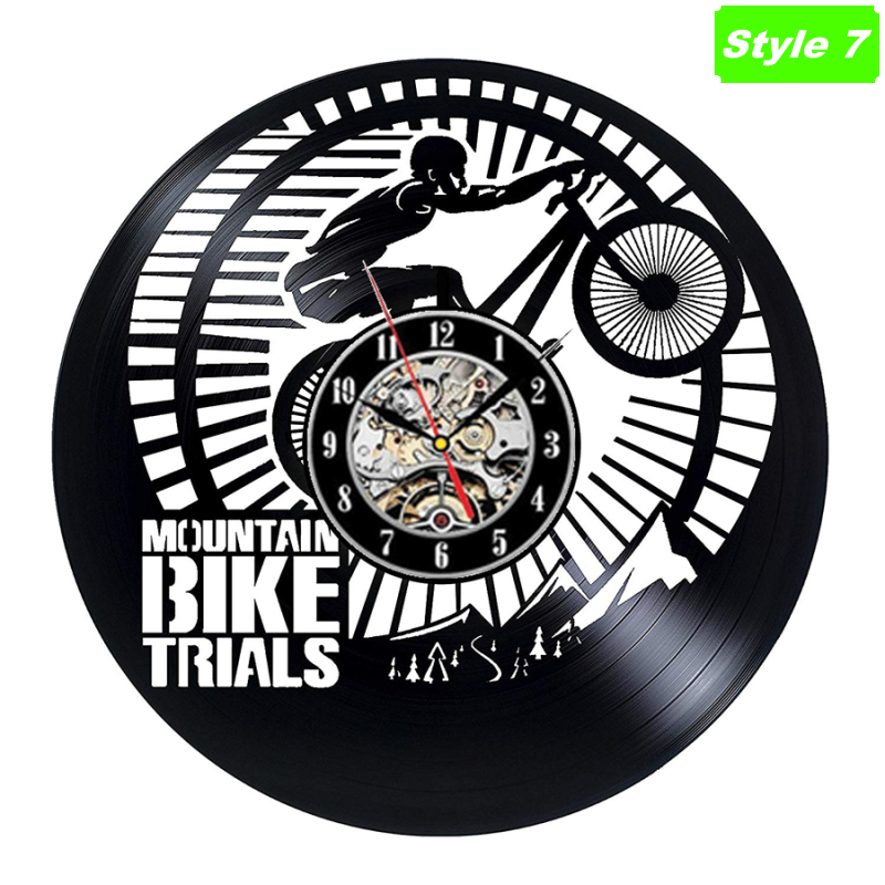 Biker Wall Clock