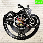 Motorcycle Wall Clock