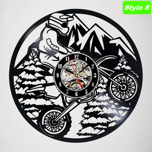 Biker Wall Clock