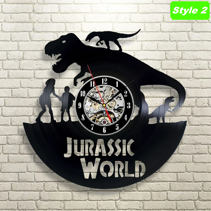 Jurassic World Wall Clock