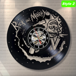 Rick and Morty Wall Clock