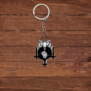 Skull Satan Devil Mica Ornament