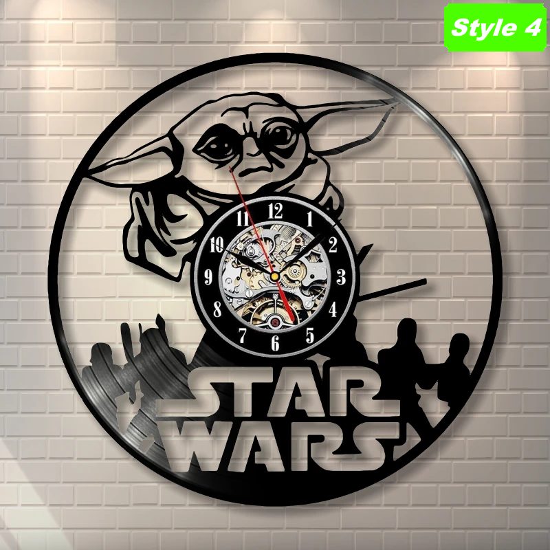 Baby Yoda Wall Clock