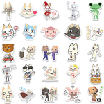 Kawaii Toro Inoue Cat Stickers