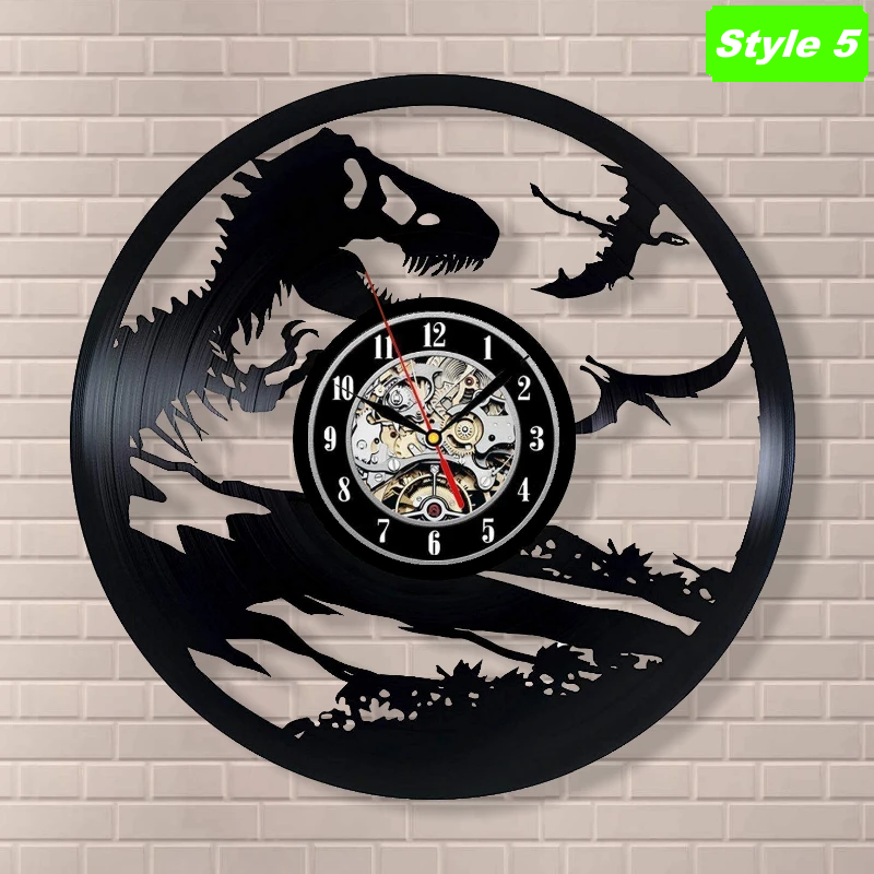 Jurassic World Wall Clock