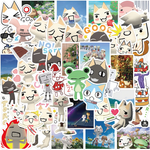 Kawaii Toro Inoue Cat Stickers