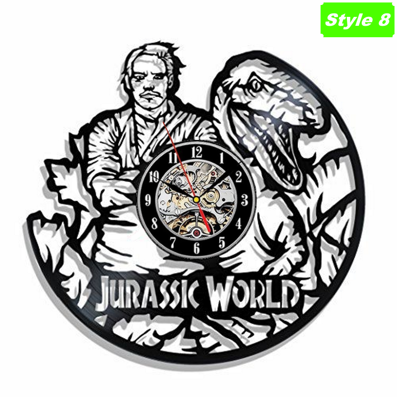 Jurassic World Wall Clock