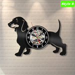 Dachshund Wall Clock