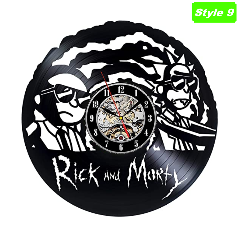 Rick and Morty Wall Clock