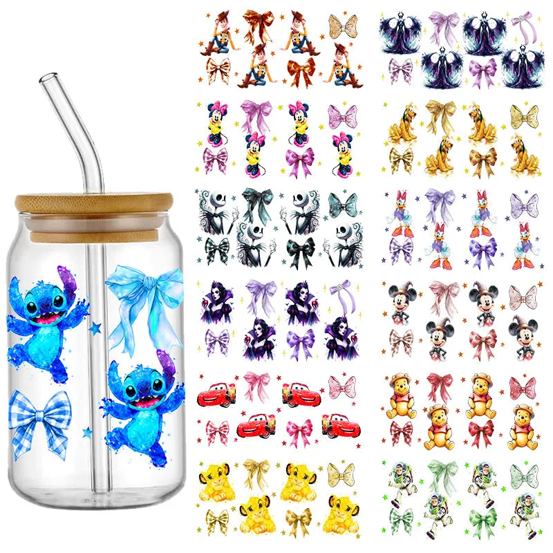 Stitch Disney UV DTF Cup Wraps