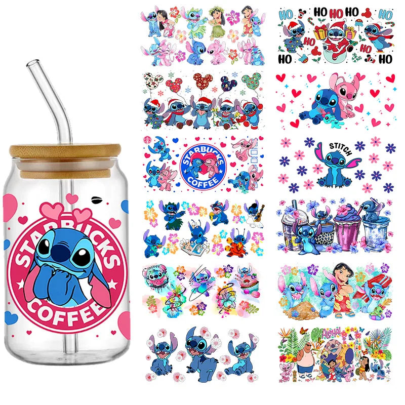 Lilo Stitch UV DTF Cup Wraps