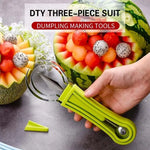 4 in 1 Stainless Steel Fruit Kitchen Tool Set