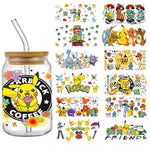 pokemon Pikachu UV DTF Cup Wraps