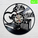 Acoustic Guitar Wall Clock