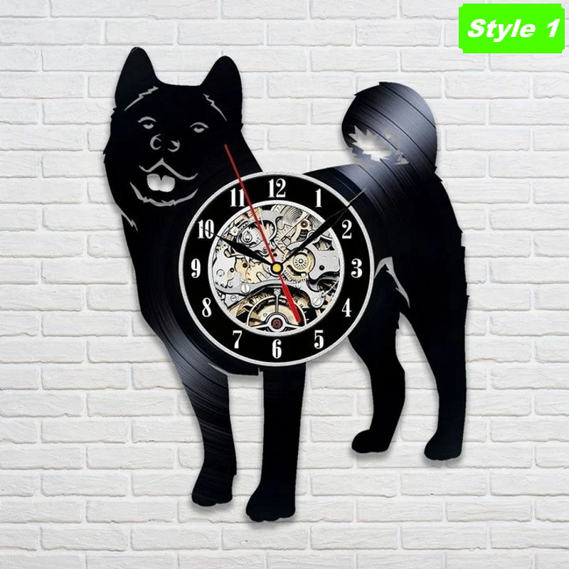 Akita Wall Clock