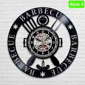 Barbeque Wall Clock