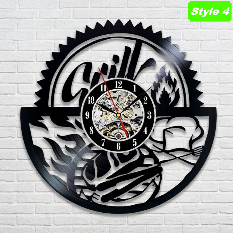 Barbeque Wall Clock