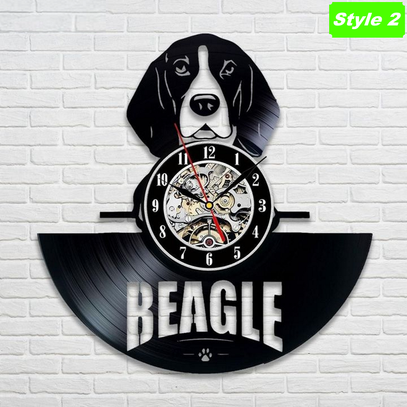 Beagle Wall Clock