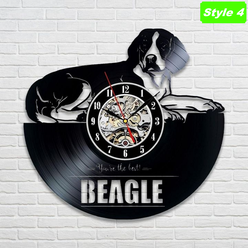 Beagle Wall Clock