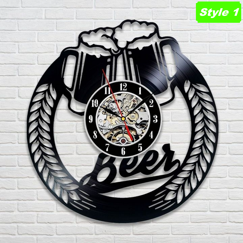 Beer Wall Clock