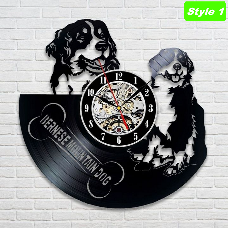 Bernese Mountain Wall Clock