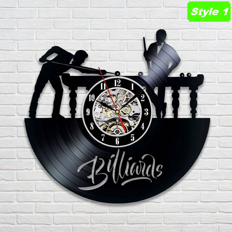 Billiard Wall Clock