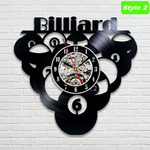 Billiard Wall Clock