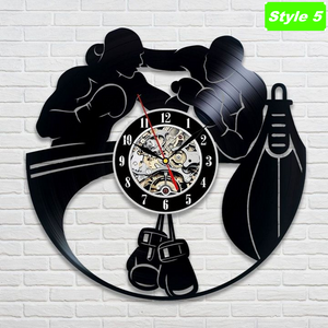 Boxing Wall Clock