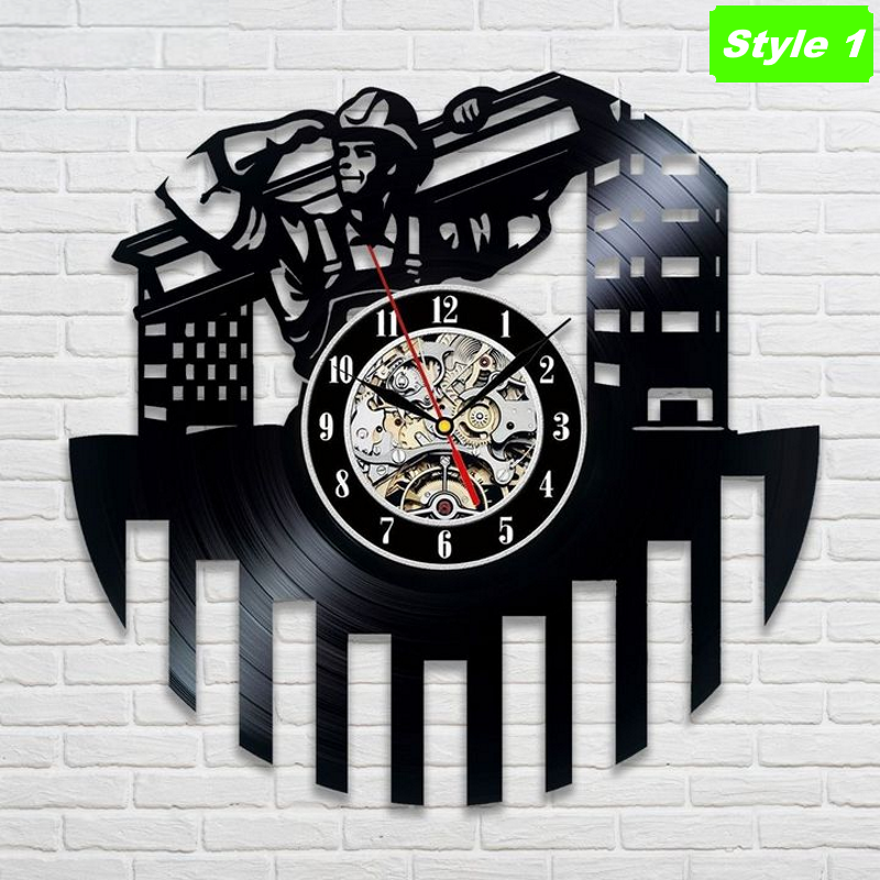 Builder Wall Clock