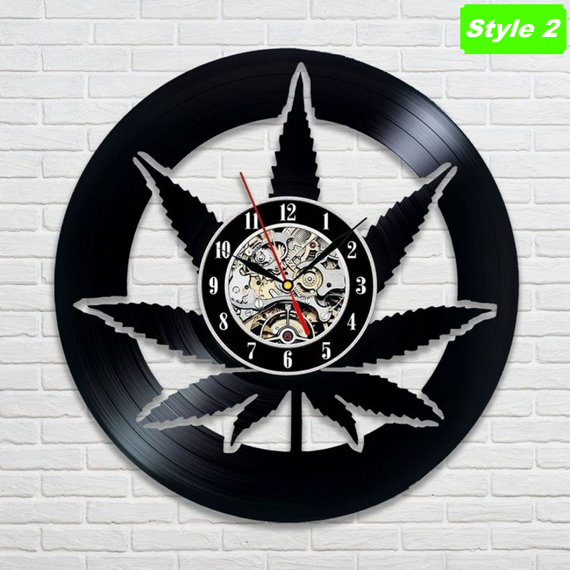 Cannabis Wall Clock