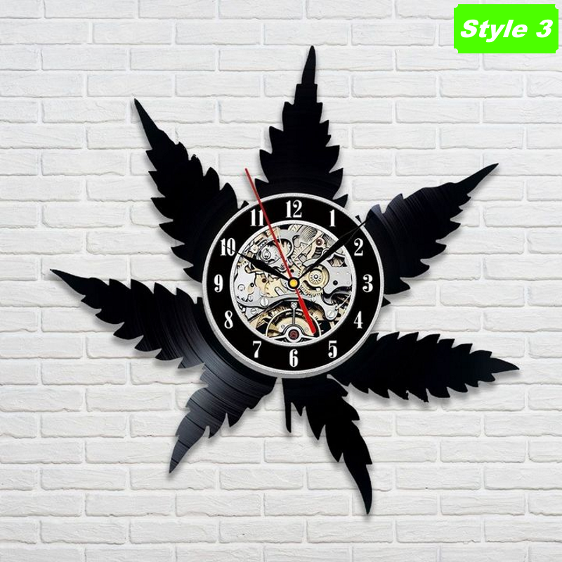 Cannabis Wall Clock