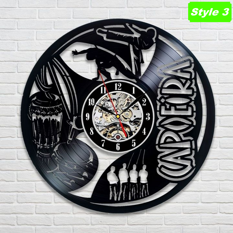 Capoeira Wall Clock