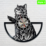 Cat Wall Clock