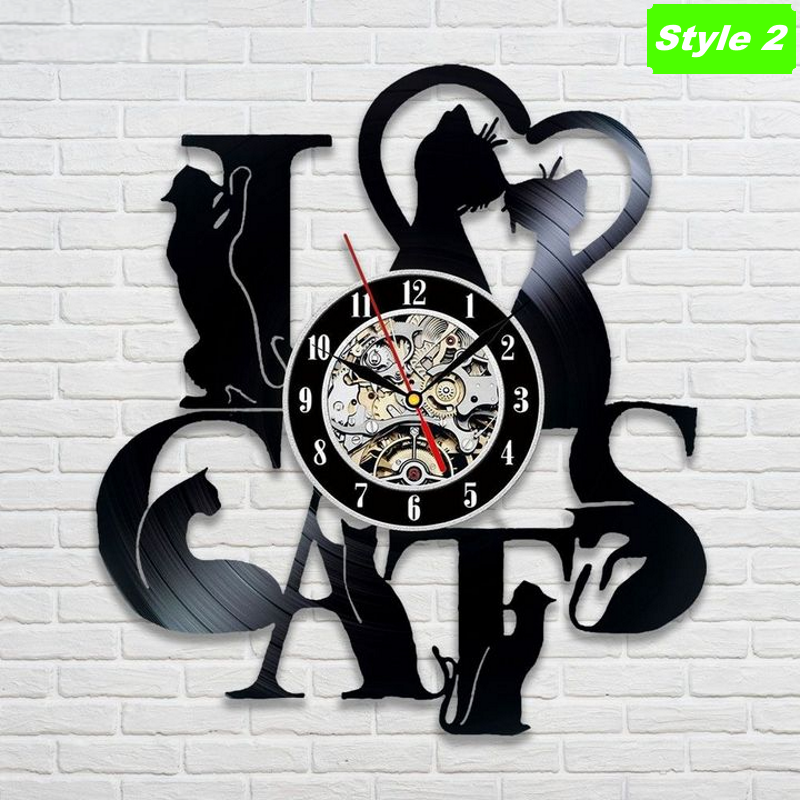 Cat Wall Clock