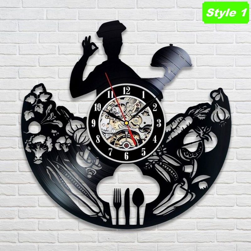 Chef Wall Clock