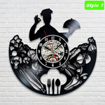 Chef Wall Clock