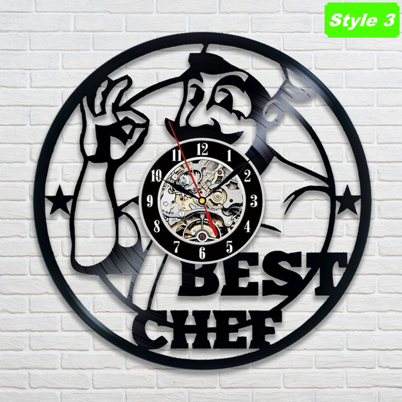 Chef Wall Clock