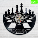 Chess Wall Clock