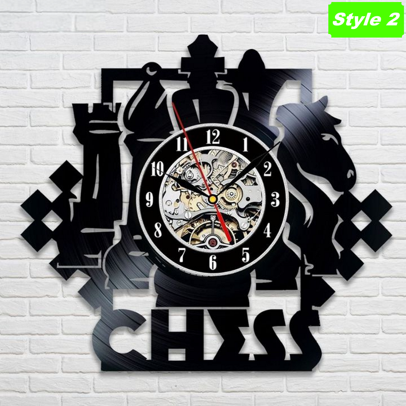 Chess Wall Clock