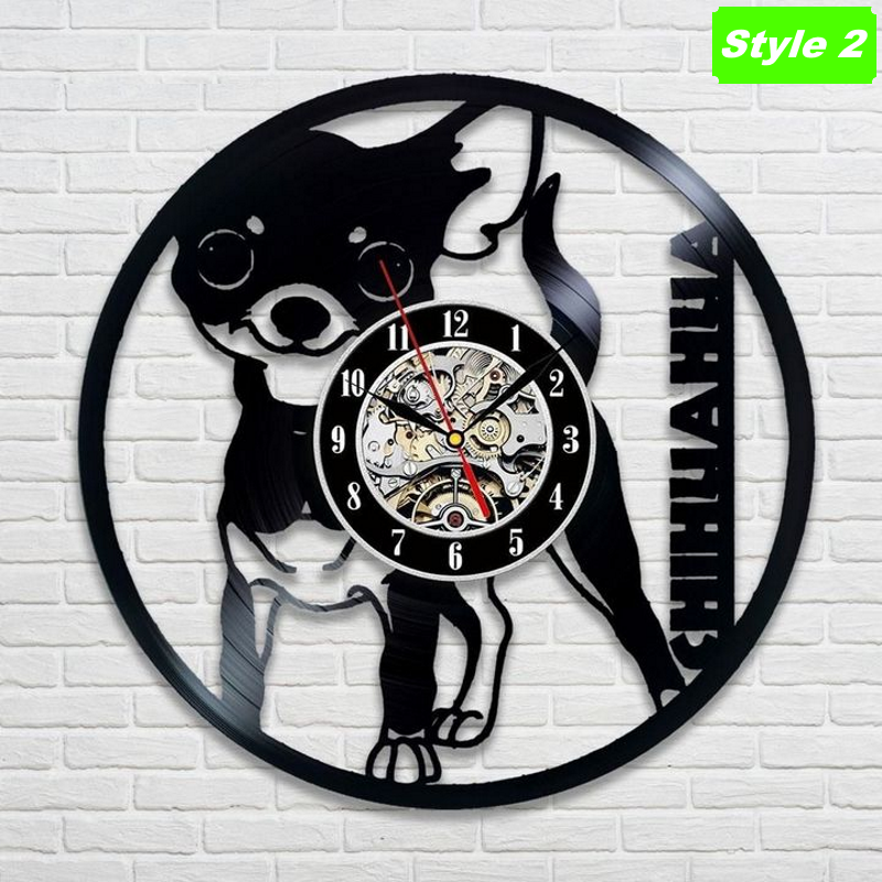 Chihuahua Wall Clock