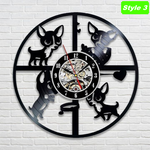 Chihuahua Wall Clock