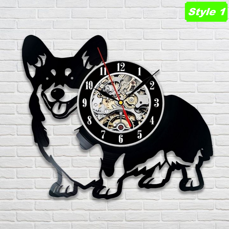 Corgi Wall Clock