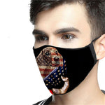 Dachshund America Fit 3D Mask