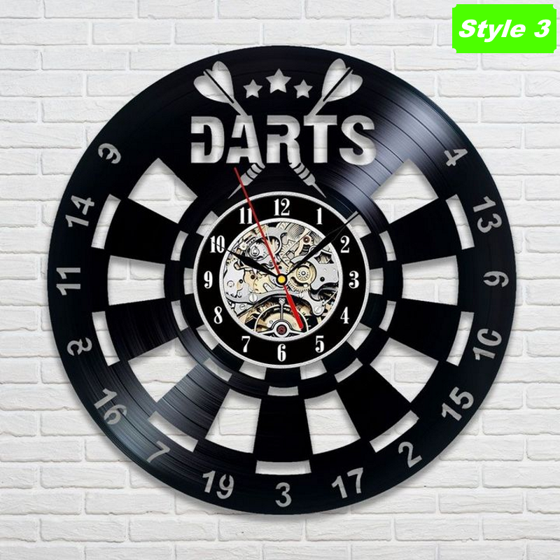 Darts Wall Clock