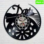 Darts Wall Clock