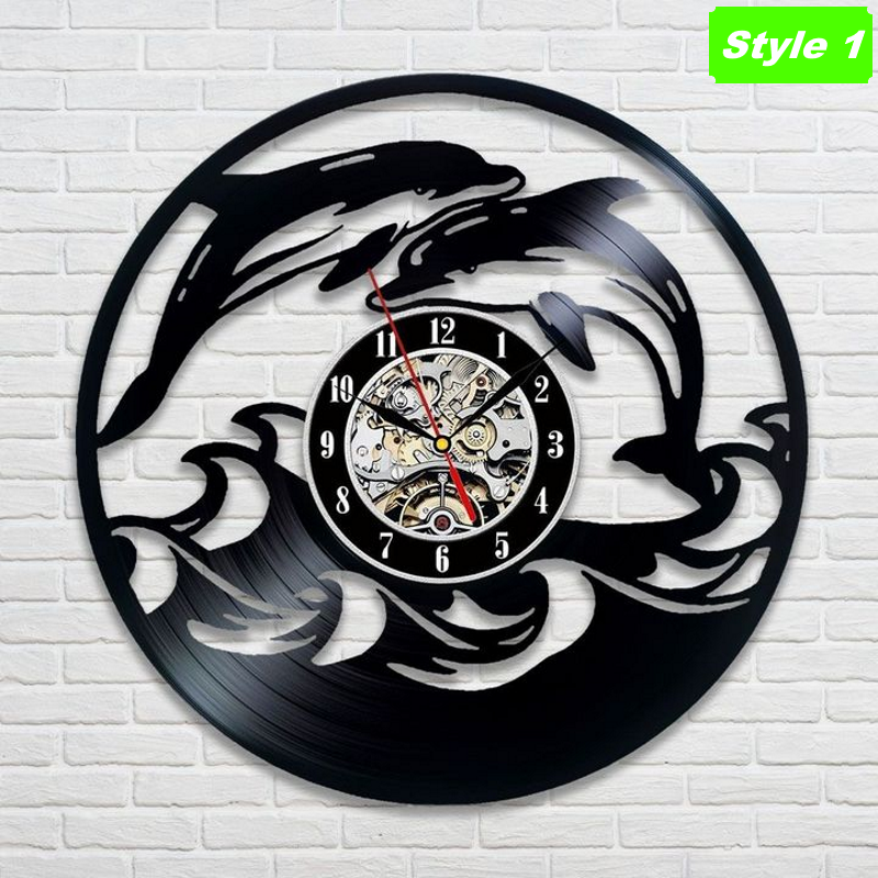 Dolphin Wall Clock