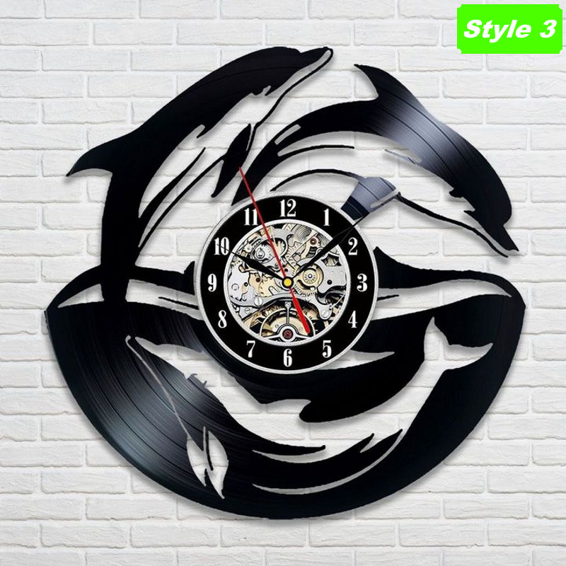 Dolphin Wall Clock